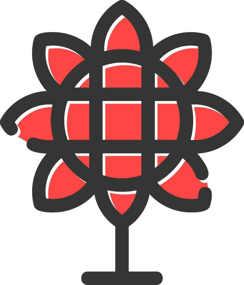 Sunflower Creative Icon Design vector
