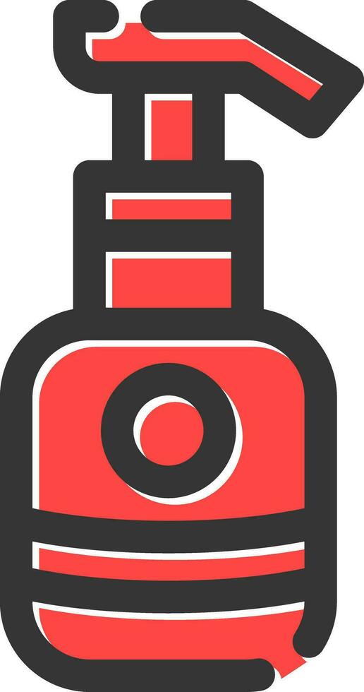 Shampoo Creative Icon Design vector