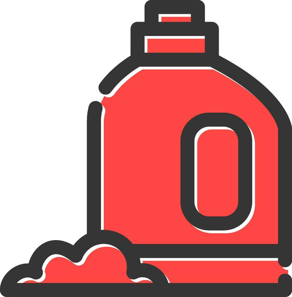 Detergent Creative Icon Design vector