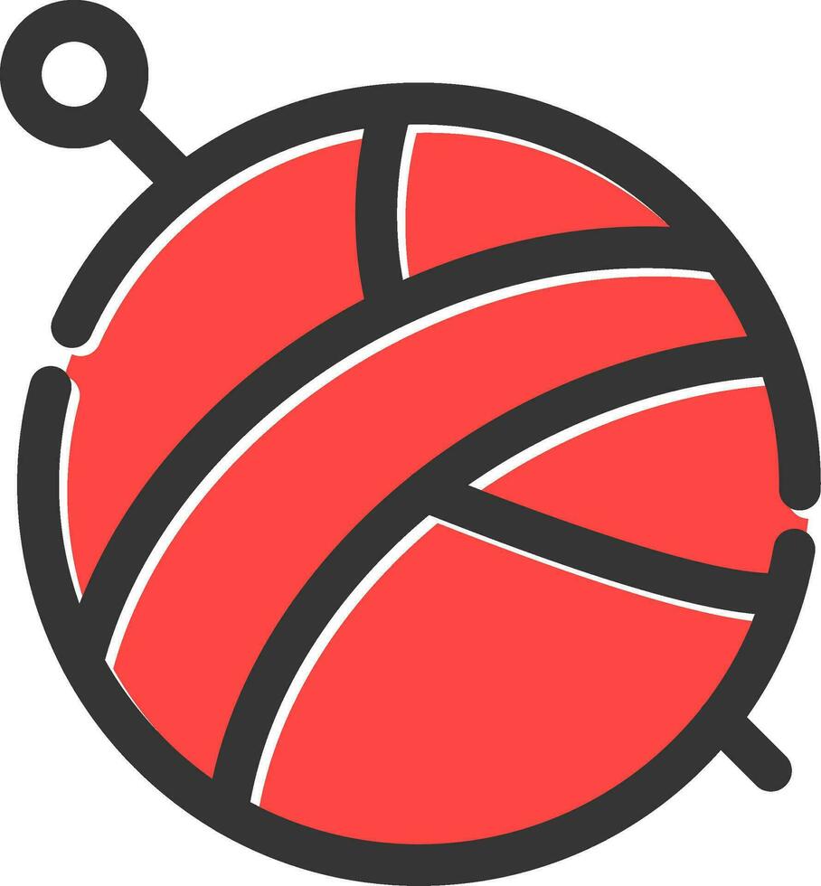Yarn Creative Icon Design vector