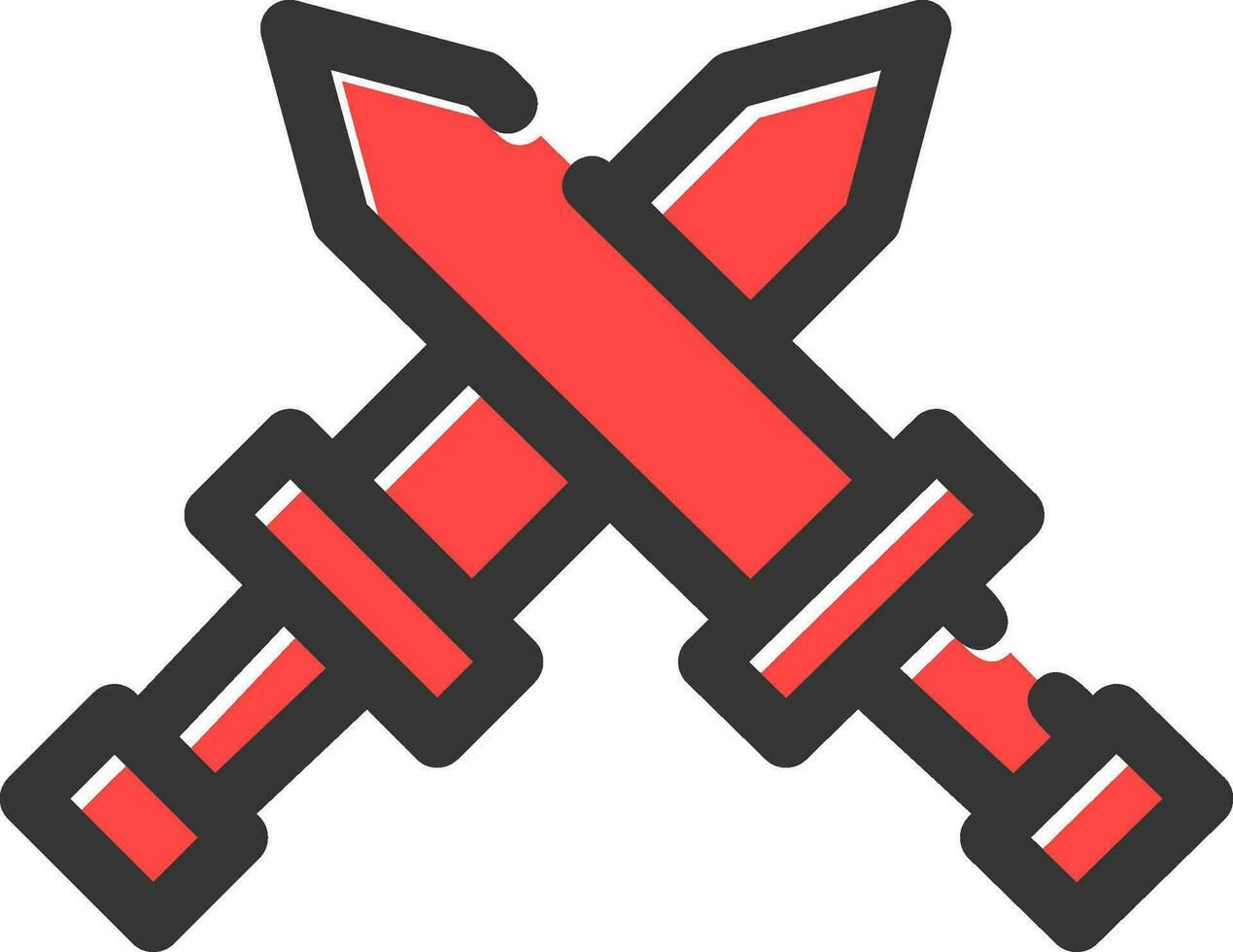 Swords Creative Icon Design vector