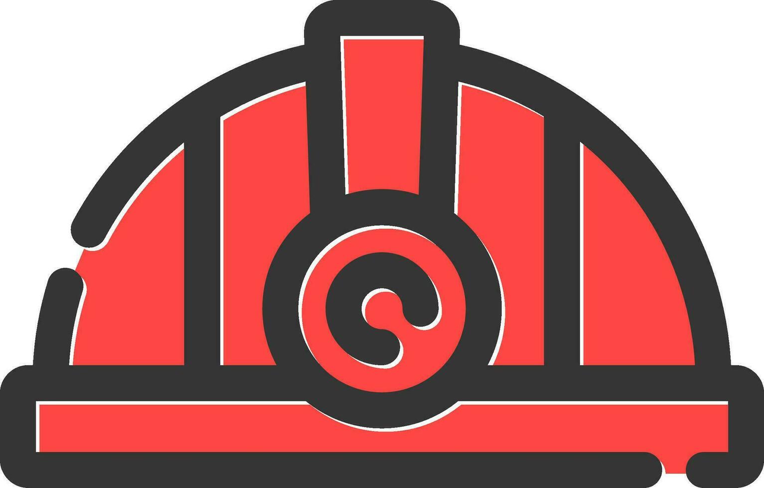 Helmet Creative Icon Design vector