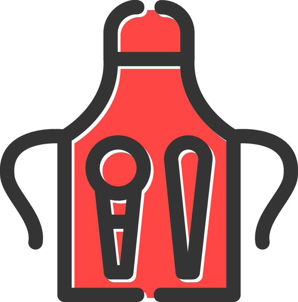 Apron Creative Icon Design vector