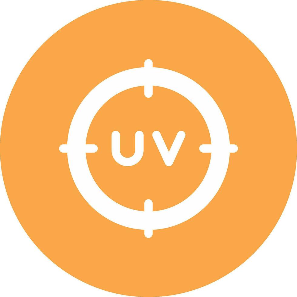 Uv Creative Icon Design vector