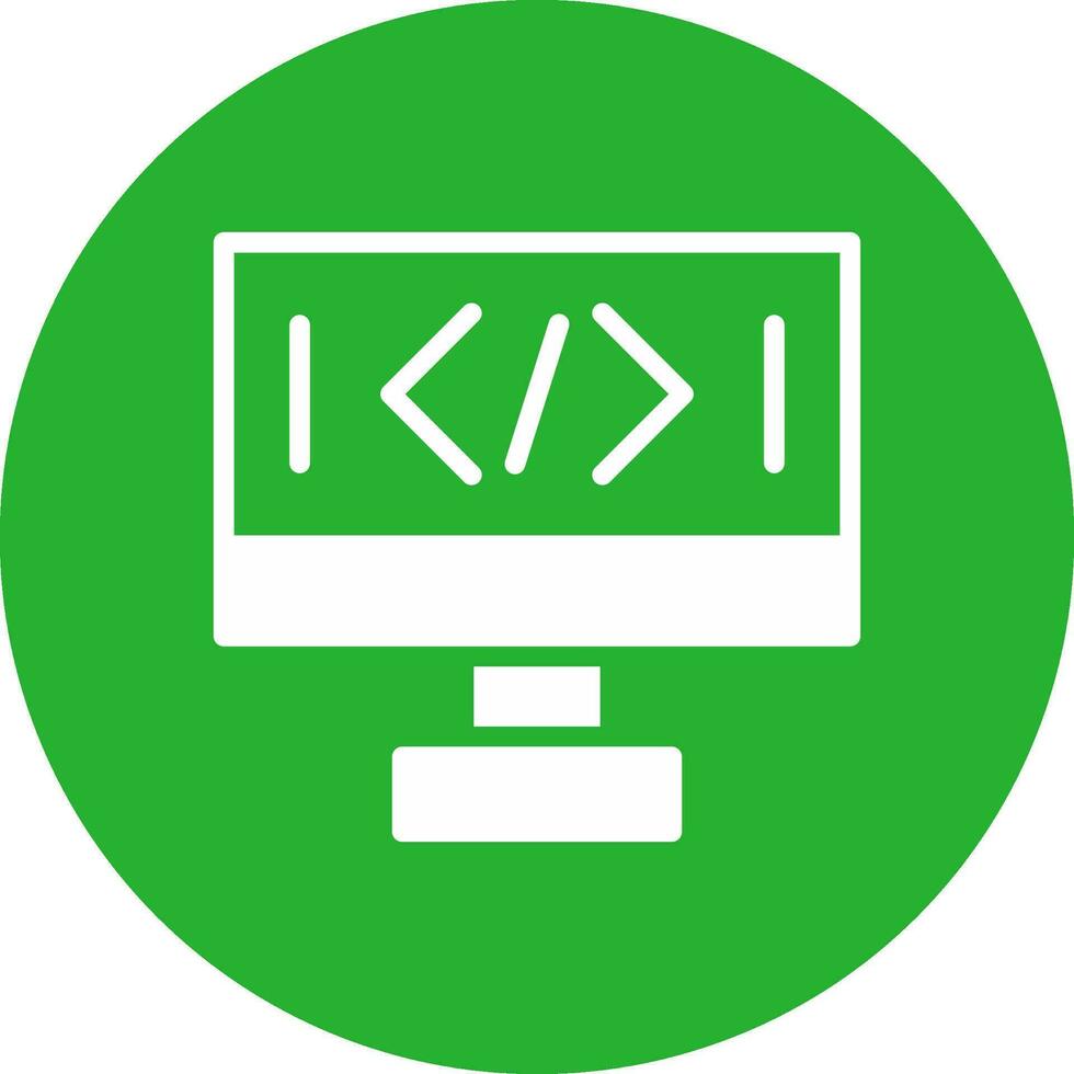 Coding Creative Icon Design vector