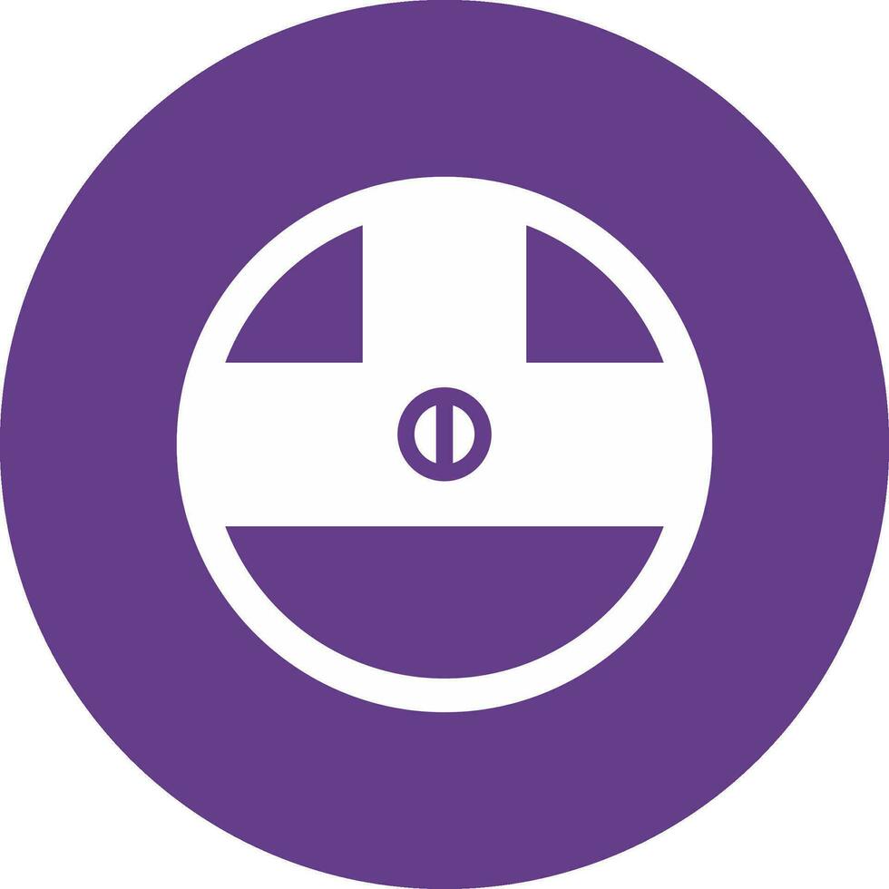 Steering Wheel Creative Icon Design vector