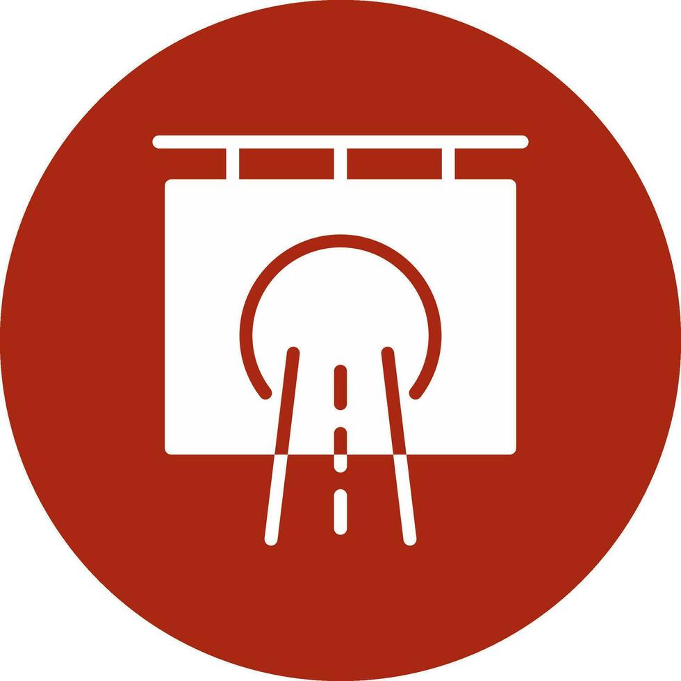 Tunnel Creative Icon Design vector