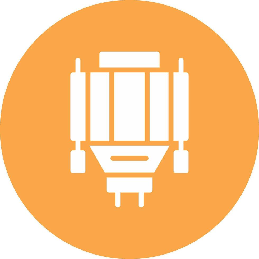 VGA Cable Creative Icon Design vector