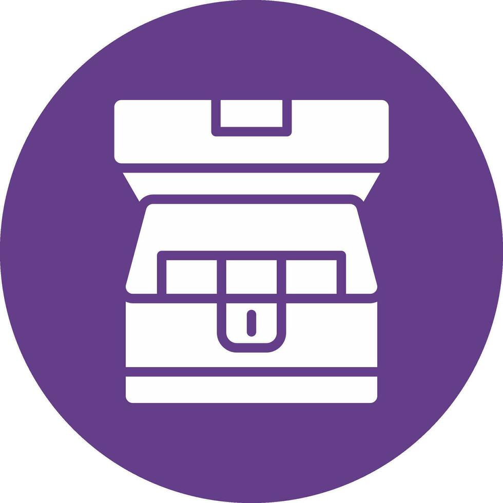 Chest Creative Icon Design vector
