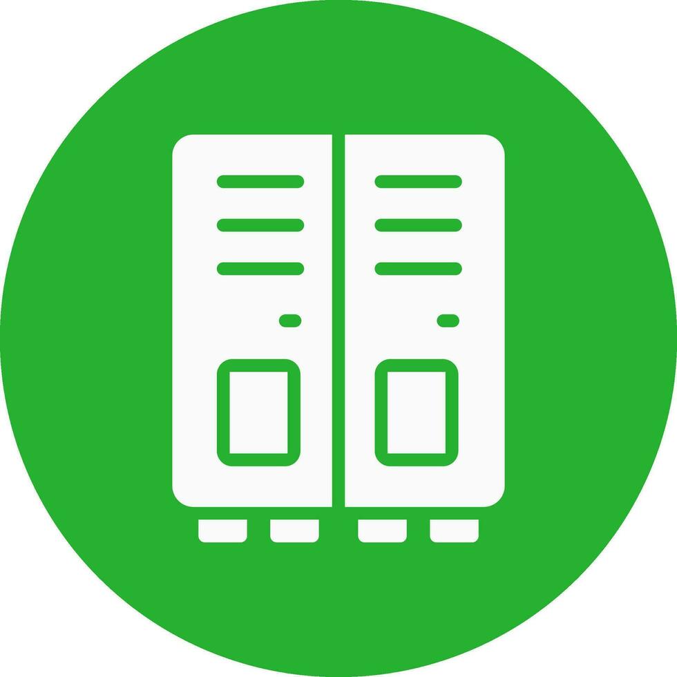 Lockers Creative Icon Design vector