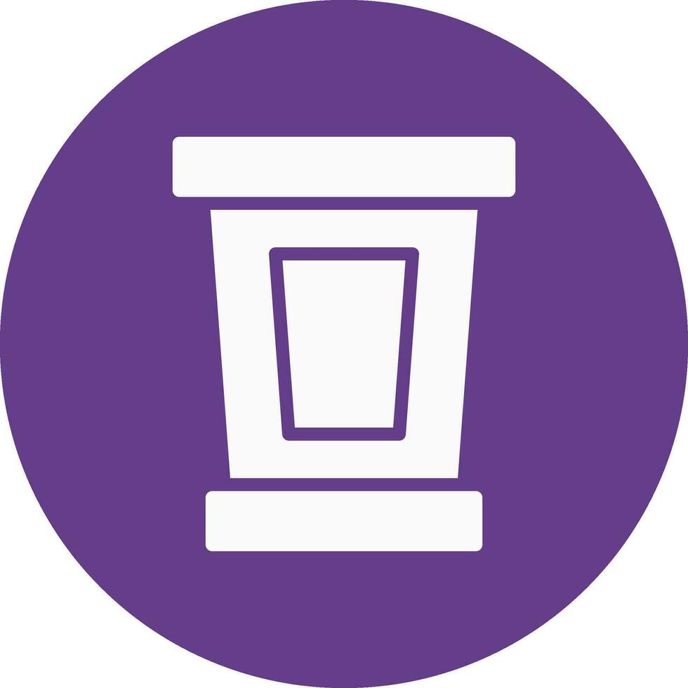 Witness Stand Creative Icon Design vector