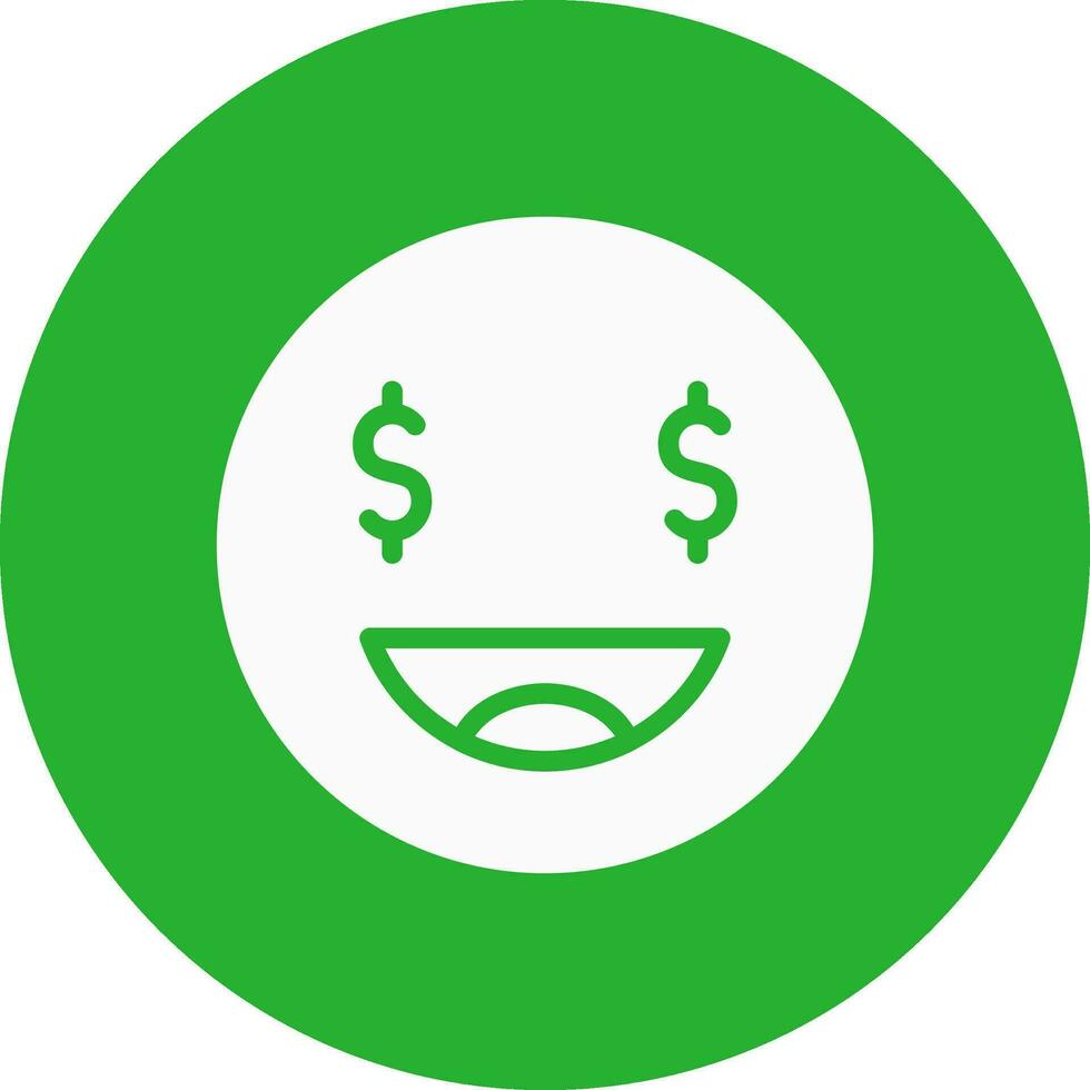 Greedy Creative Icon Design vector