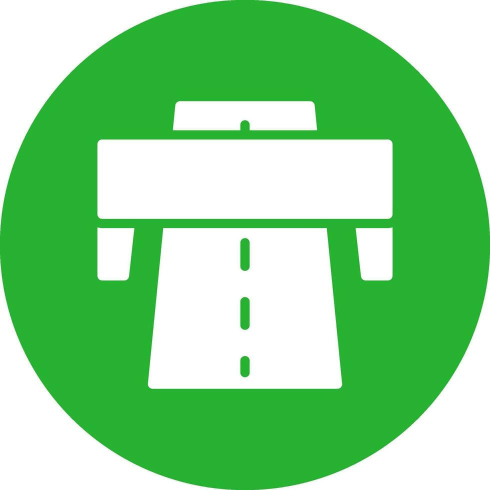 Motorway Creative Icon Design vector