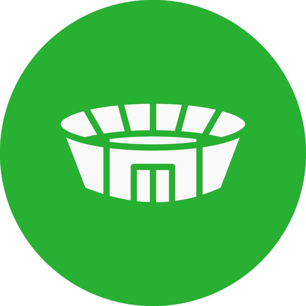Stadium Creative Icon Design vector