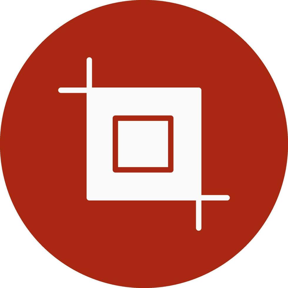Crop Creative Icon Design vector
