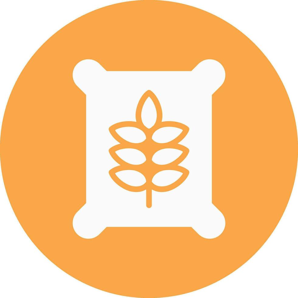 Seed Bag Creative Icon Design vector