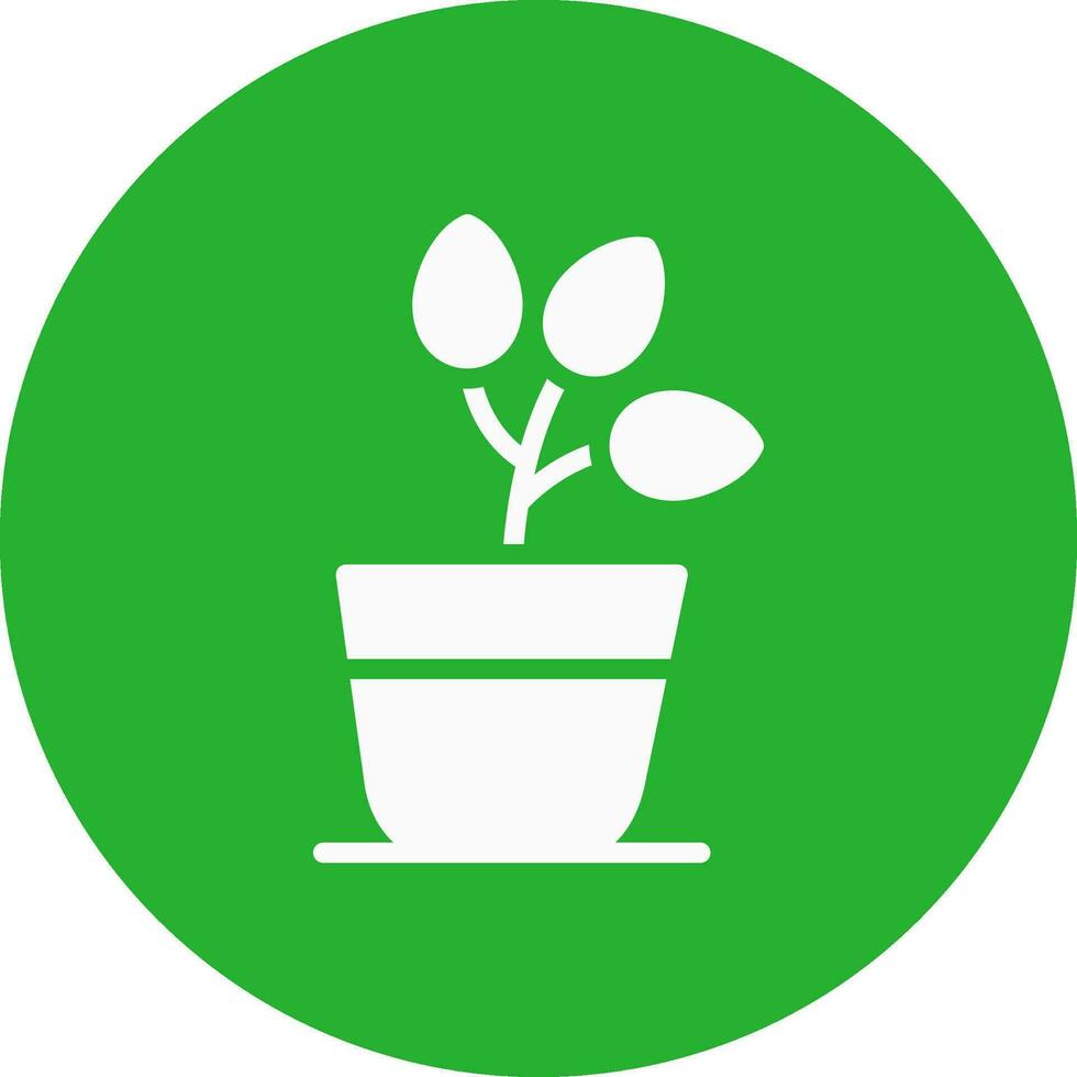 Plant Creative Icon Design vector