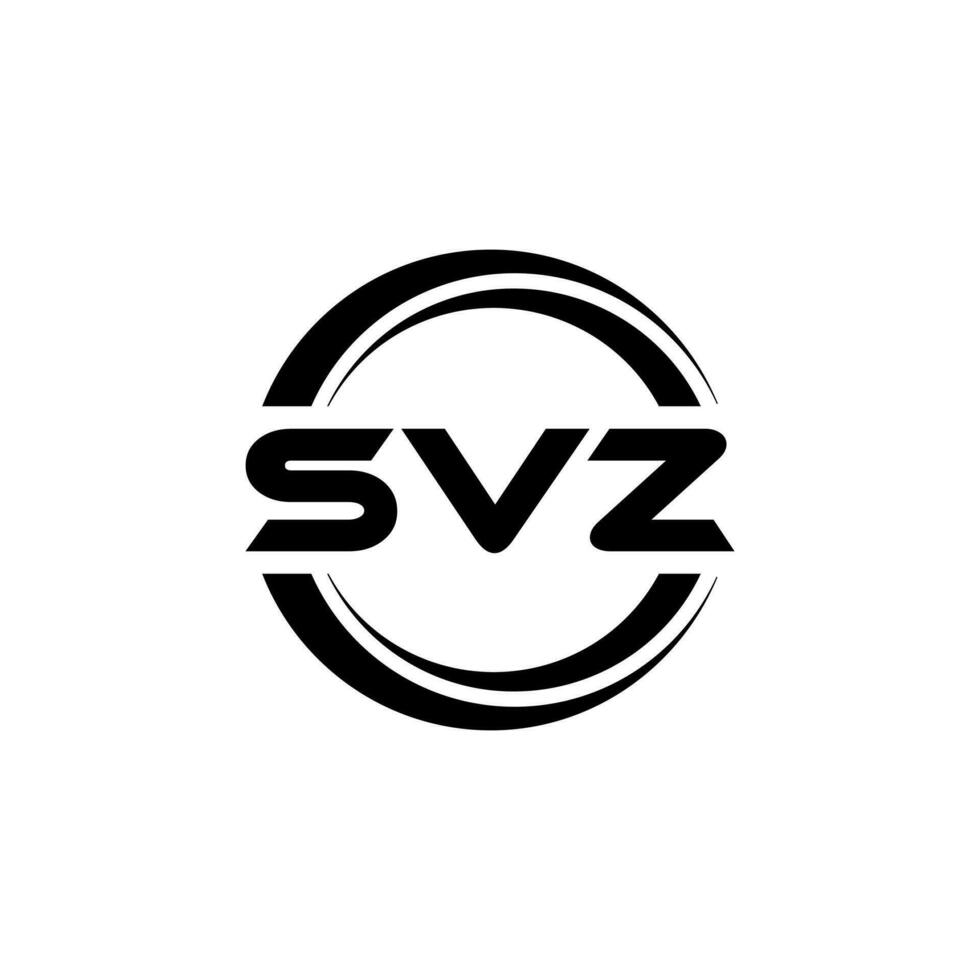 svz letra logo diseño, inspiración para un único identidad. moderno elegancia y creativo diseño. filigrana tu éxito con el sorprendentes esta logo. vector