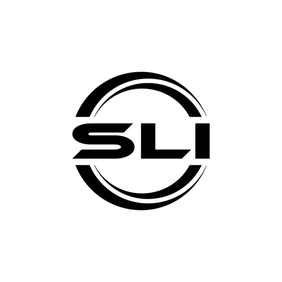 sli letra logo diseño, inspiración para un único identidad. moderno elegancia y creativo diseño. filigrana tu éxito con el sorprendentes esta logo. vector