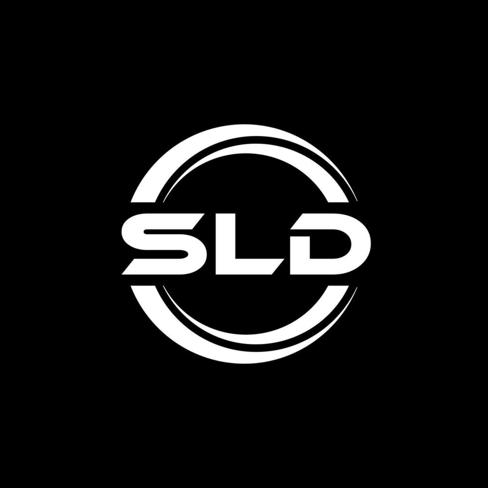 SLD Letter Logo Design, Inspiration for a Unique Identity. Modern Elegance and Creative Design. Watermark Your Success with the Striking this Logo. vector