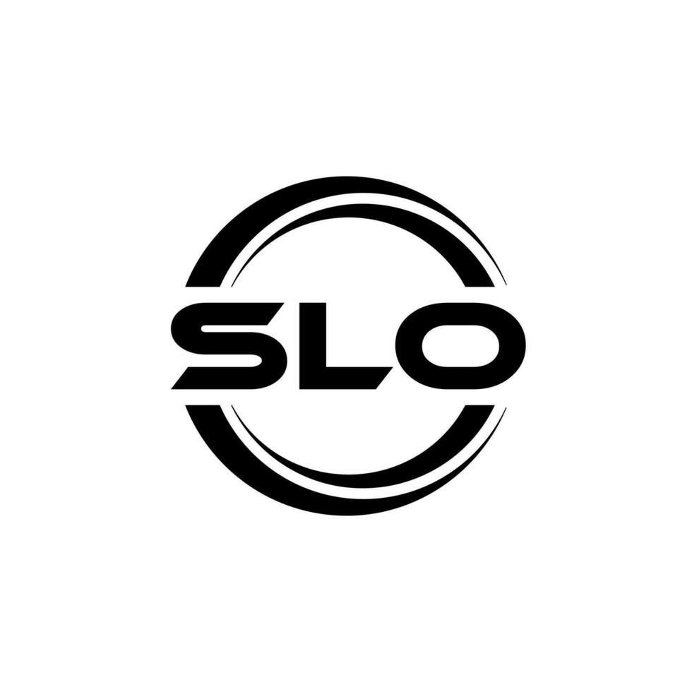 slo letra logo diseño, inspiración para un único identidad. moderno elegancia y creativo diseño. filigrana tu éxito con el sorprendentes esta logo. vector