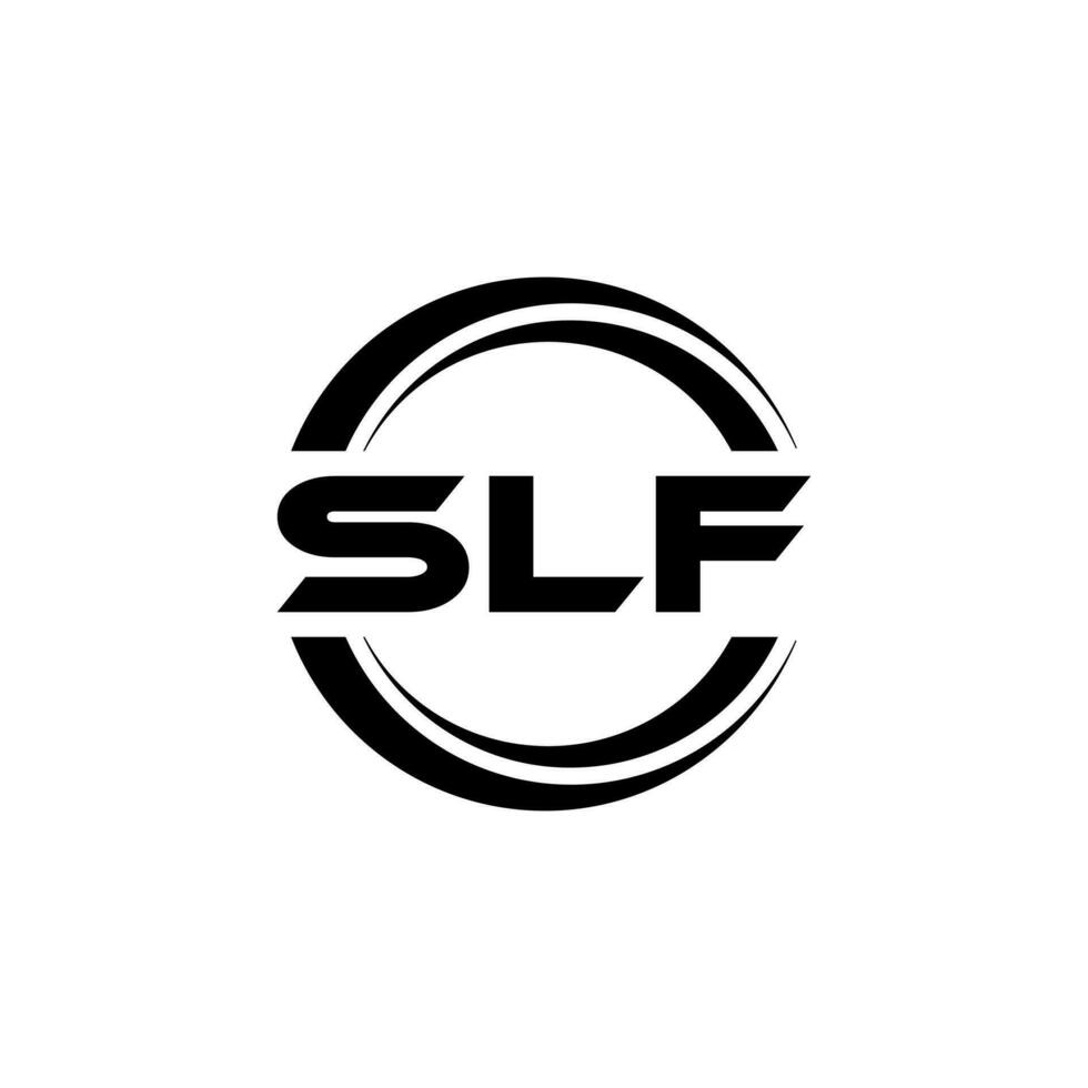 SLF Letter Logo Design, Inspiration for a Unique Identity. Modern Elegance and Creative Design. Watermark Your Success with the Striking this Logo. vector