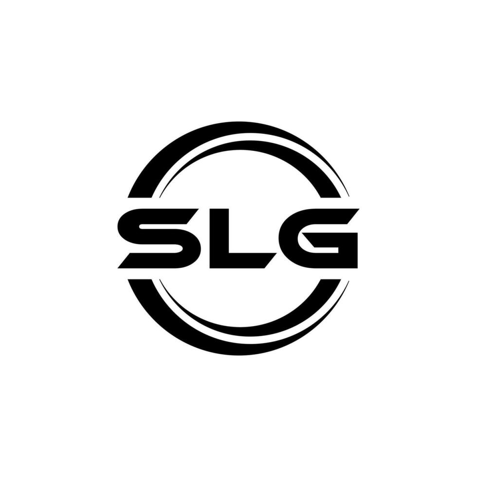 SLG letra logo diseño, inspiración para un único identidad. moderno elegancia y creativo diseño. filigrana tu éxito con el sorprendentes esta logo. vector