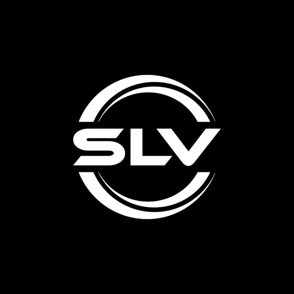 slv letra logo diseño, inspiración para un único identidad. moderno elegancia y creativo diseño. filigrana tu éxito con el sorprendentes esta logo. vector