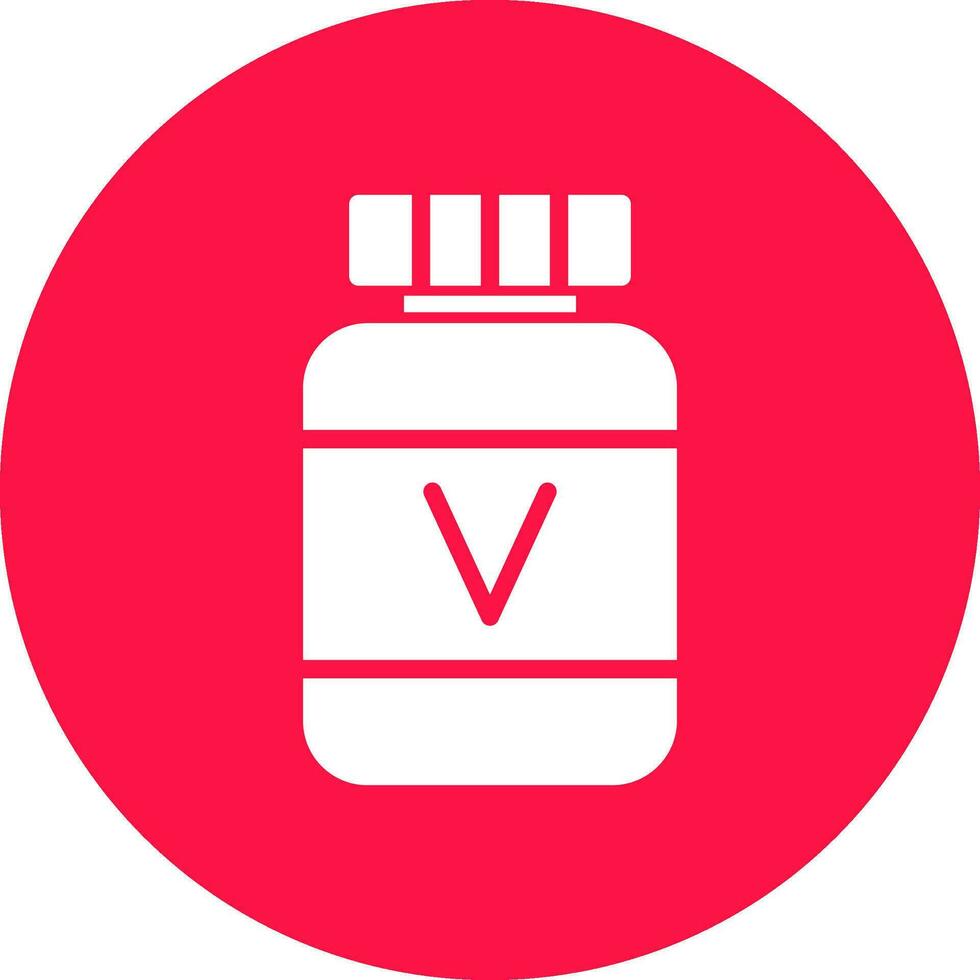 Vitamin Creative Icon Design vector