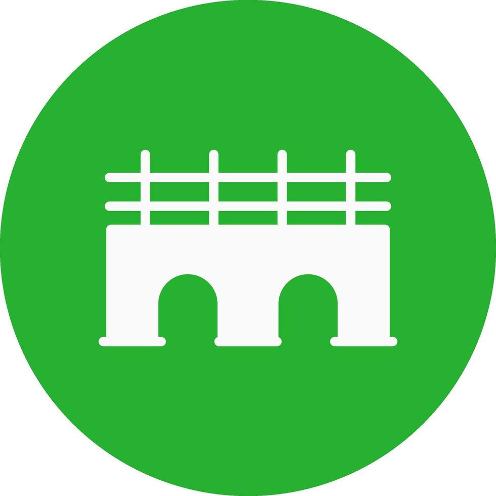 Bridge Creative Icon Design vector