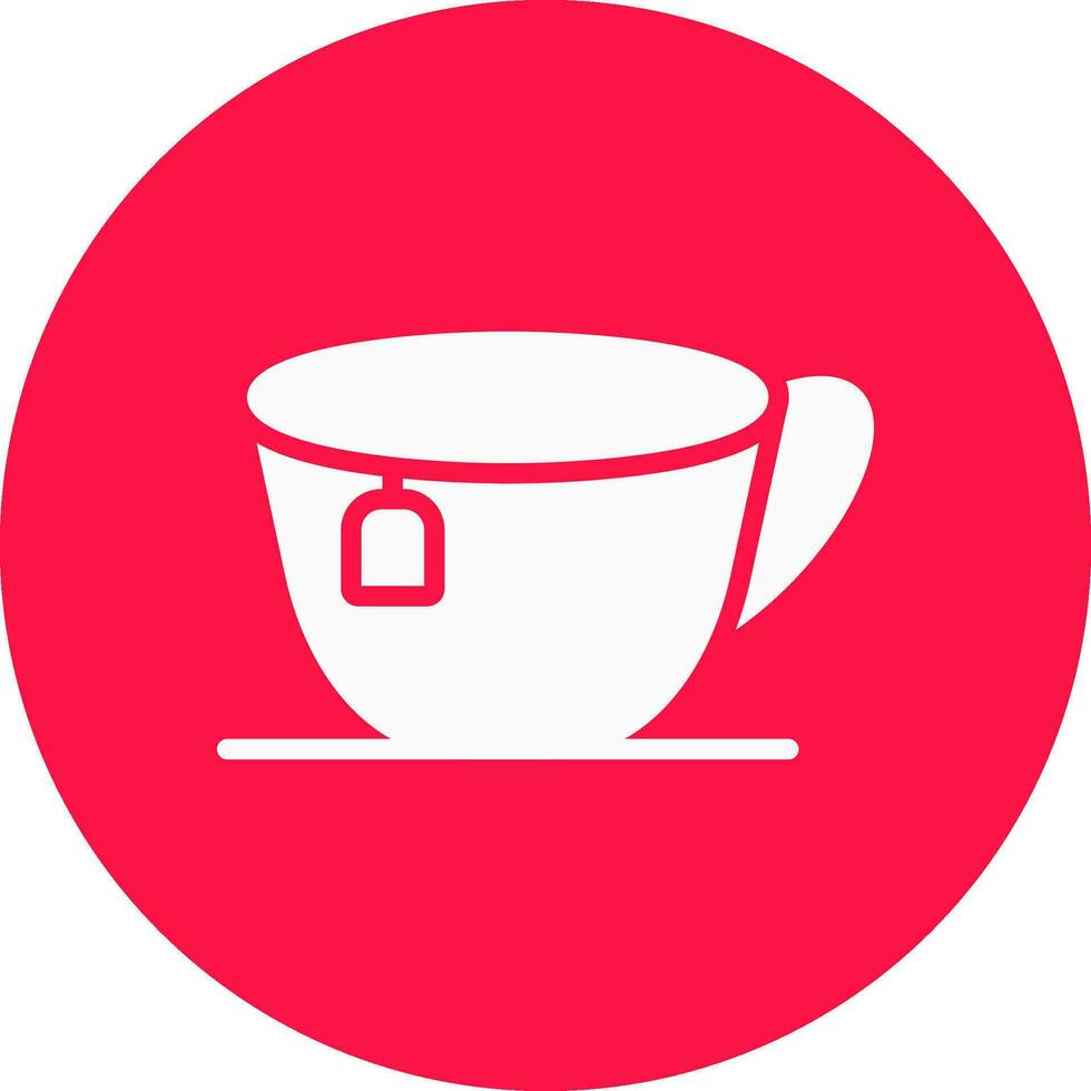 Tea Cup Creative Icon Design vector