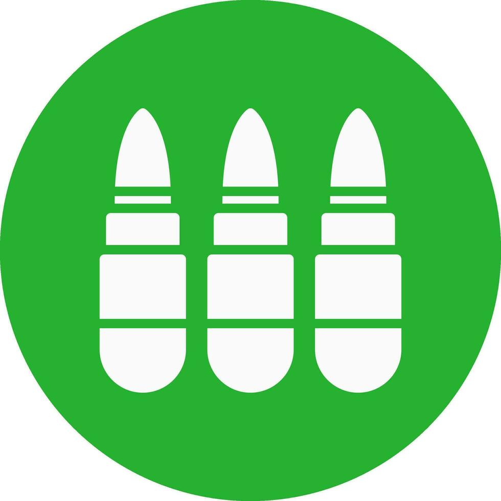 Bullets Creative Icon Design vector
