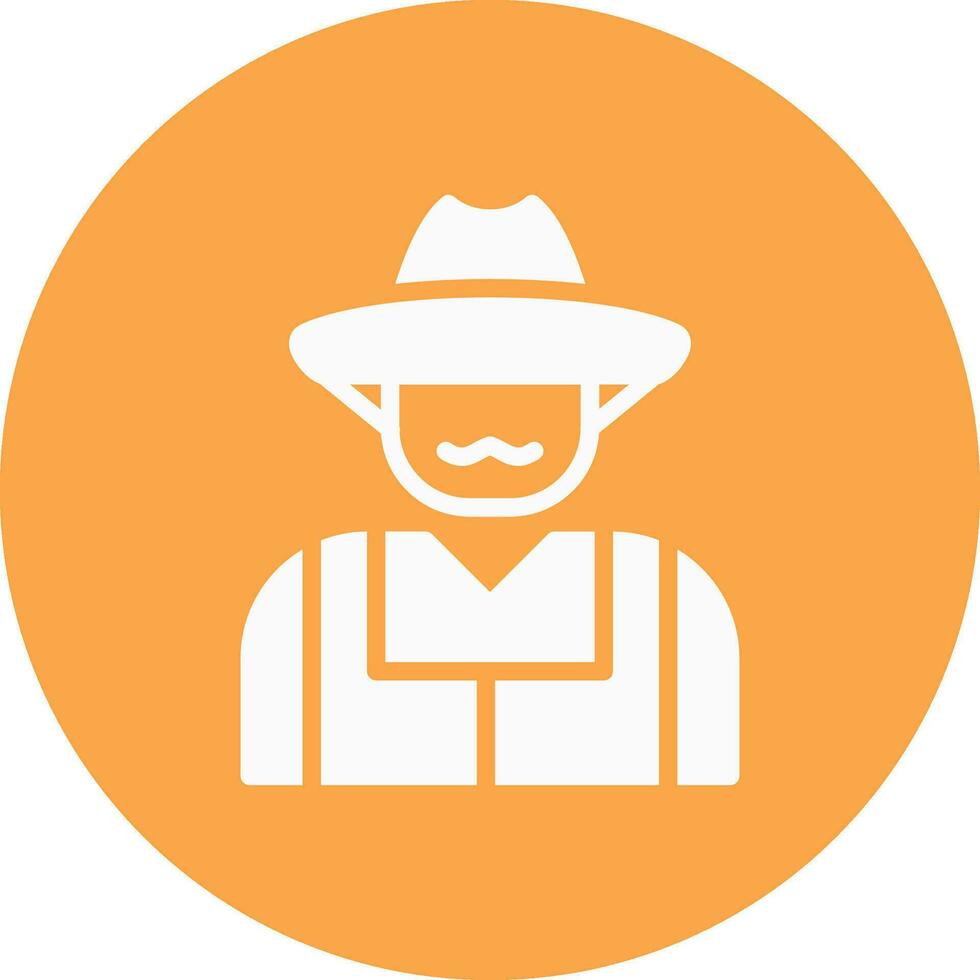 Farmer Creative Icon Design vector