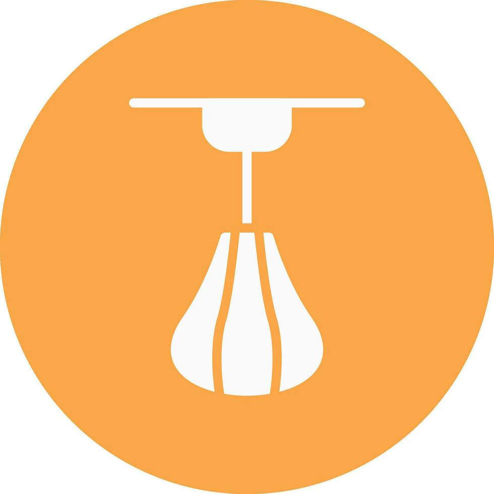 Punching Ball Creative Icon Design vector