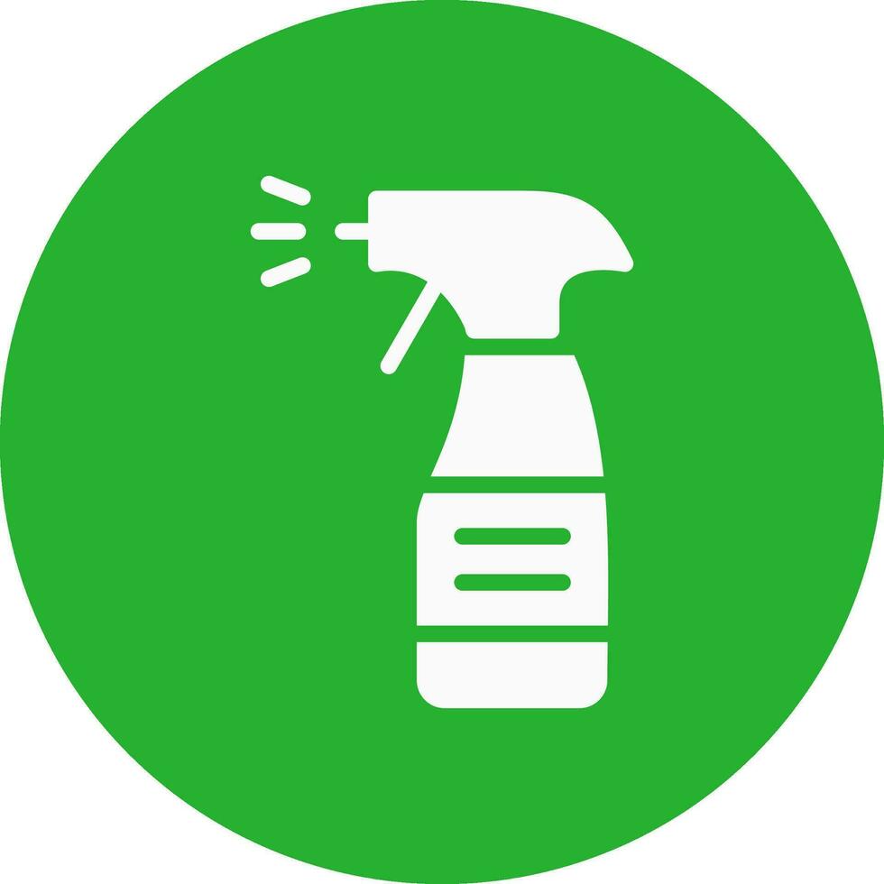 Spray Bottle Creative Icon Design vector