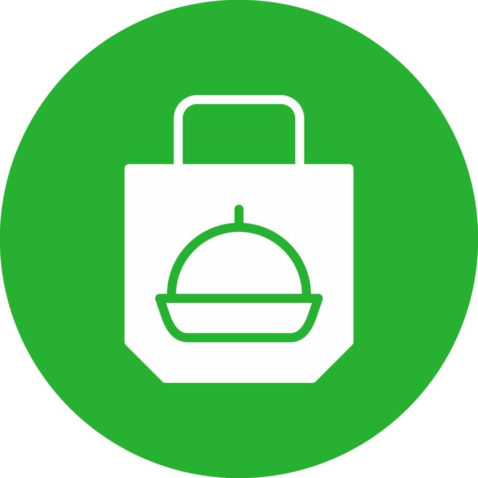 Food Delivery Creative Icon Design vector