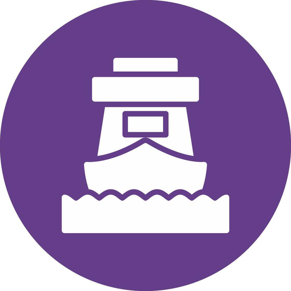 Ship Creative Icon Design vector