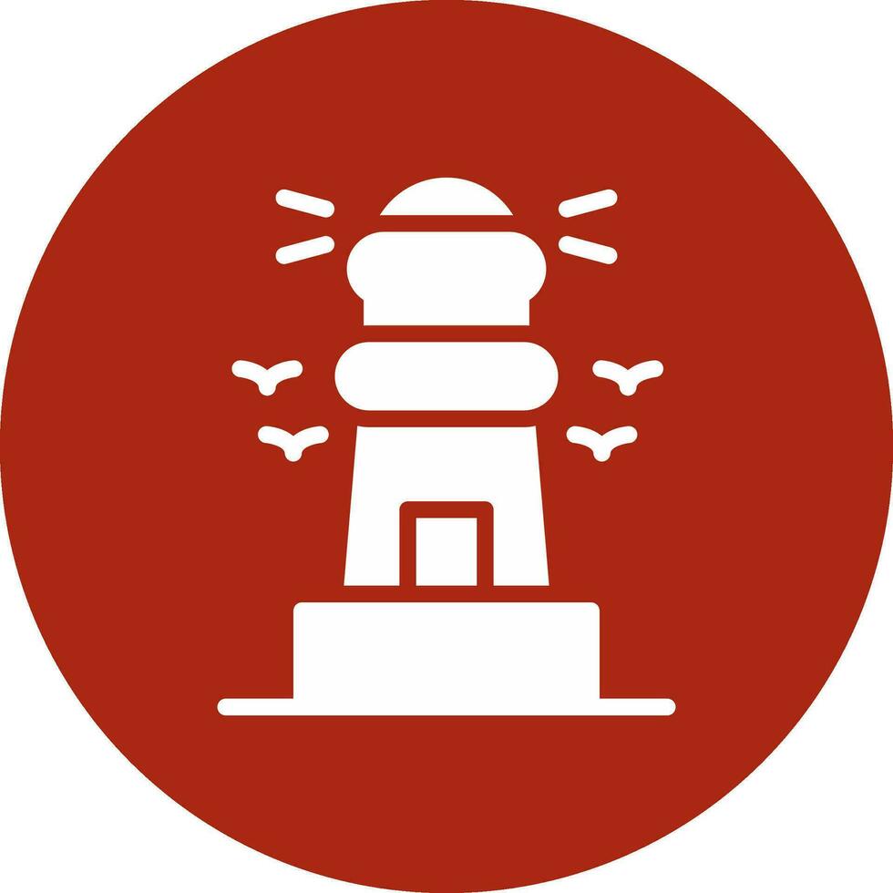 Lighthouse Creative Icon Design vector