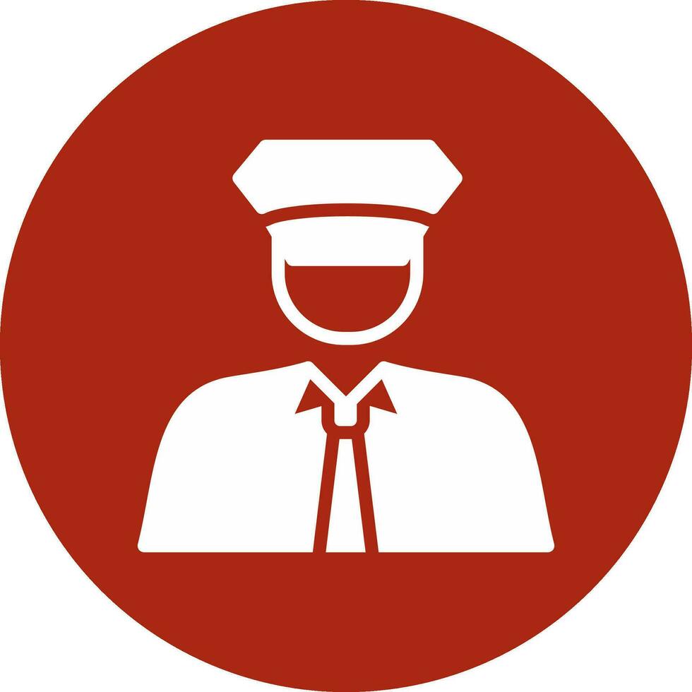 Policeman Creative Icon Design vector
