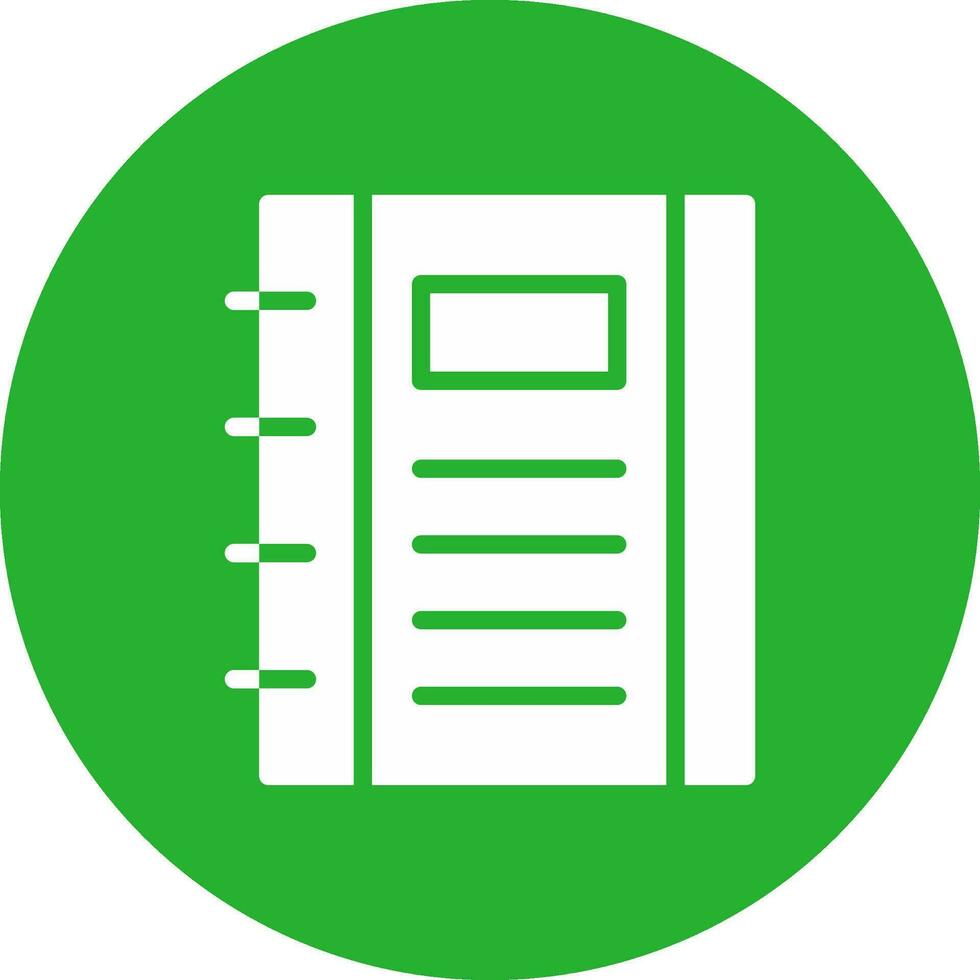 Notebook Creative Icon Design vector