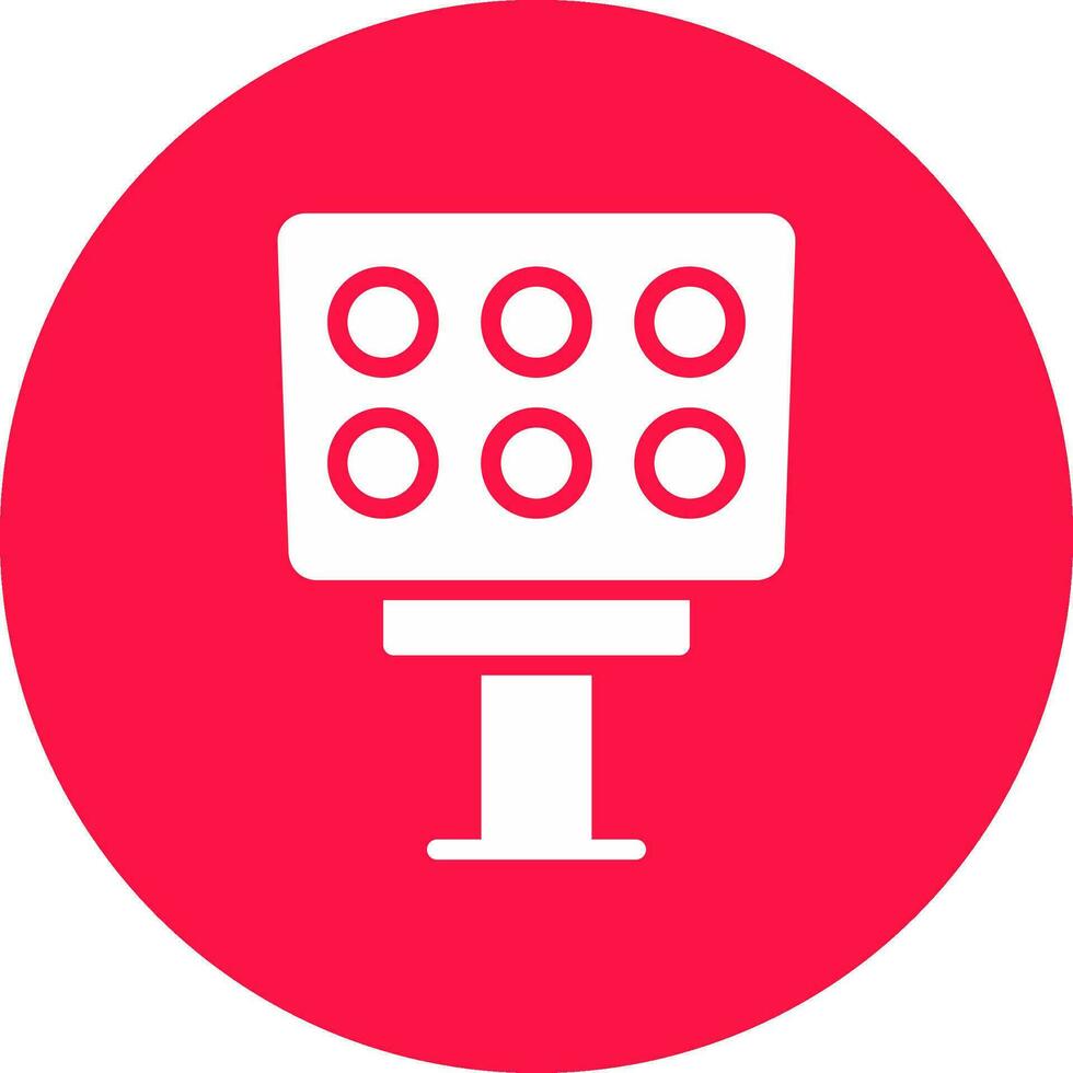 Light Creative Icon Design vector