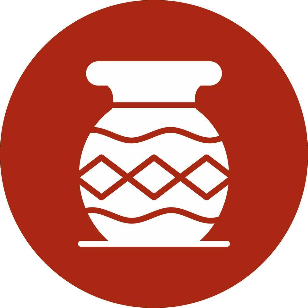 Vases Creative Icon Design vector
