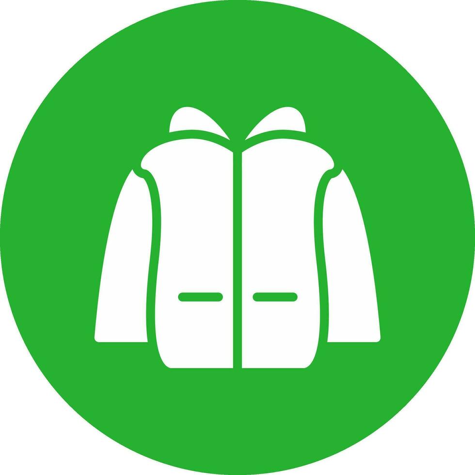 Jacket Creative Icon Design vector