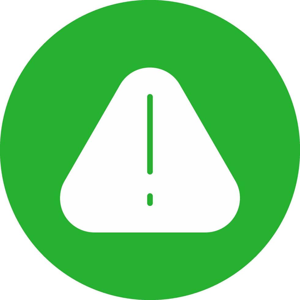 Warning Creative Icon Design vector