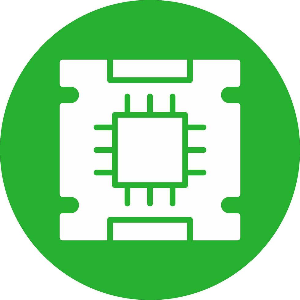 Processor Creative Icon Design vector