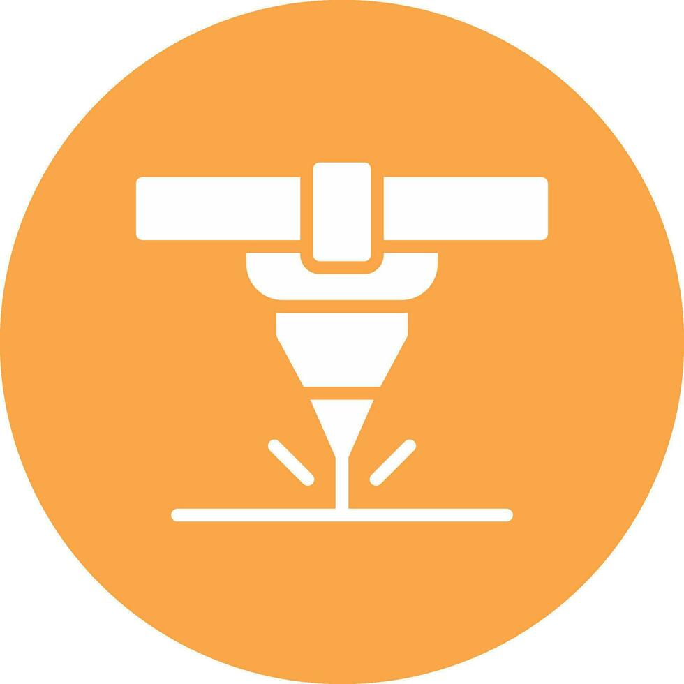 Laser Creative Icon Design vector