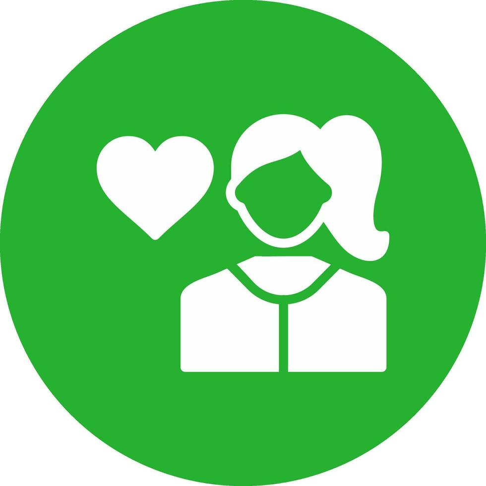 Woman Creative Icon Design vector