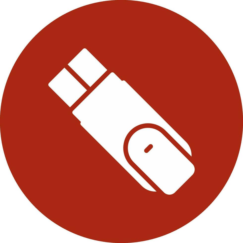 Usb Flash Drive Creative Icon Design vector