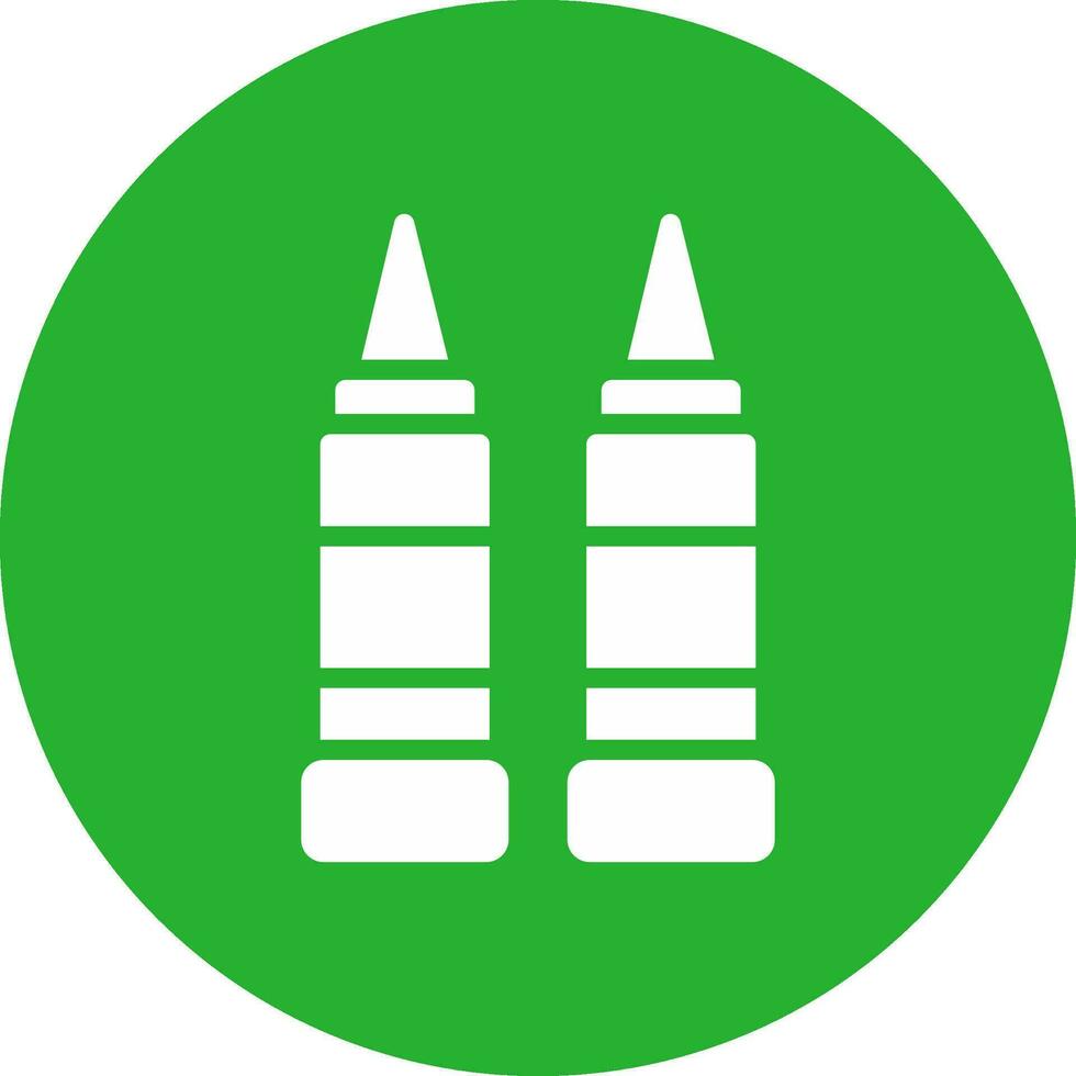 Bullets Creative Icon Design vector