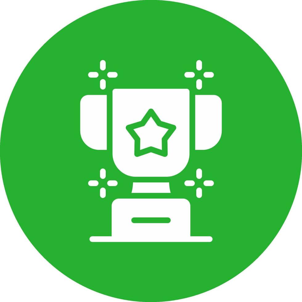 Trophy Creative Icon Design vector